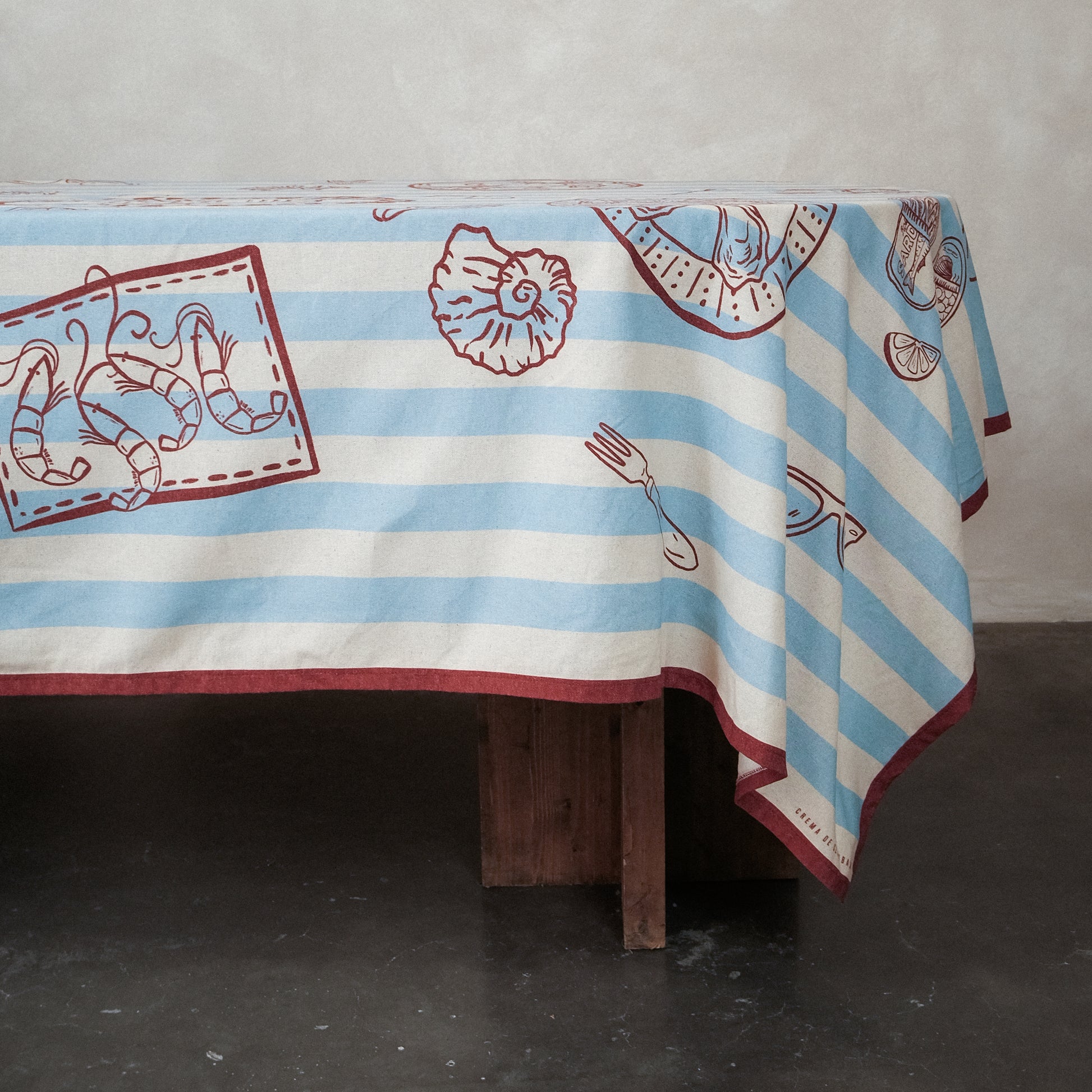 Mantel rayas 140x220
