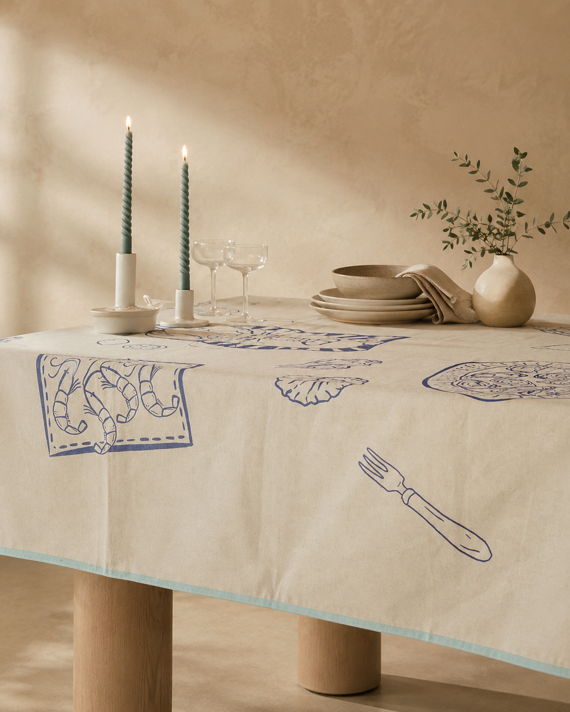 Mantel liso 140x220