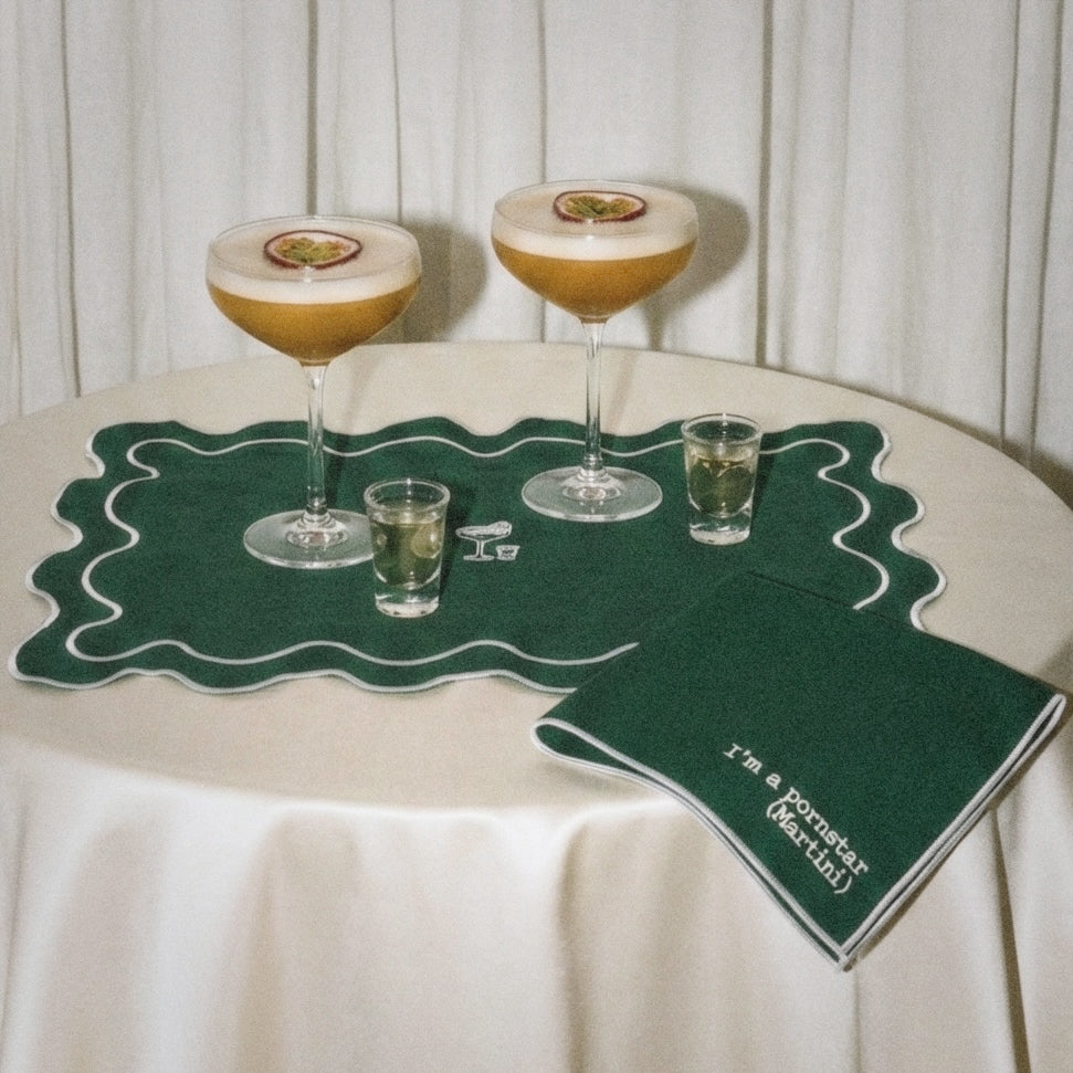 Pack 2 Servilletas Pornstar Martini